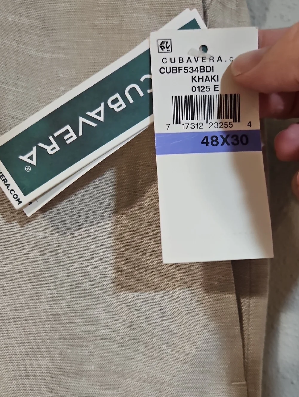 Cubavera Linen Blend Pants